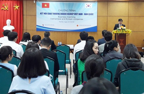 Programme d’échange entre entreprises vietnamiennes et sud-coréennes ảnh 1