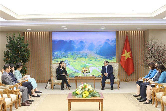 Le Premier ministre reçoit le chef de l'alliance mondiale pour les vaccins ảnh 1