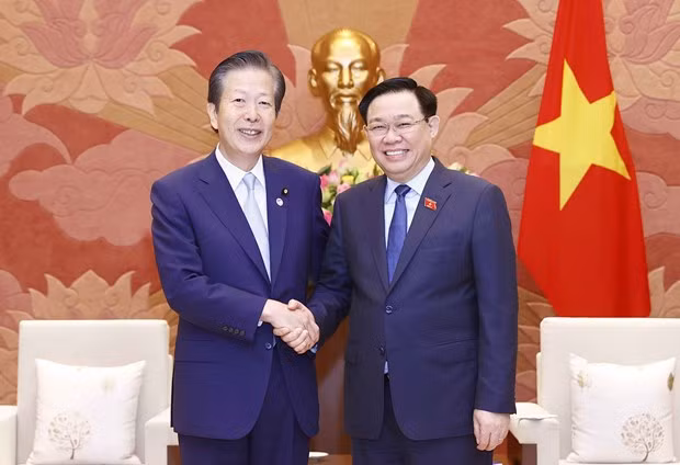 Le Japon souhaite se développer avec le Vietnam, selon le président du Parti japonais Komeito ảnh 1