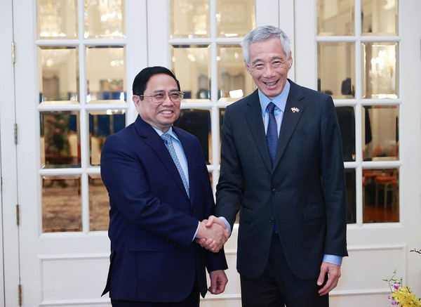 La visite du PM de Singapour au Vietnam revêt une signification stratégique ảnh 1 La visite du PM de Singapour au Vietnam revêt une signification stratégique ảnh 1