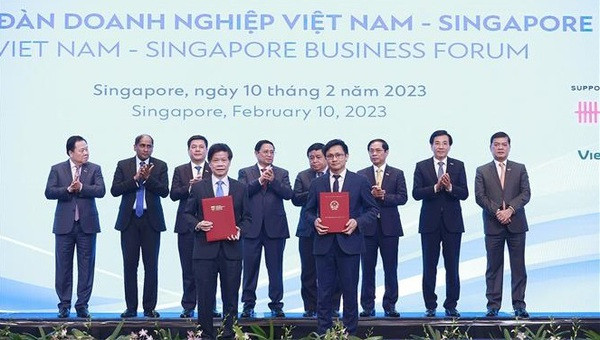 Le Vietnam et Singapour travaillent ensemble pour établir un agenda pour l'avenir ảnh 1 Le Vietnam et Singapour travaillent ensemble pour établir un agenda pour l'avenir ảnh 1