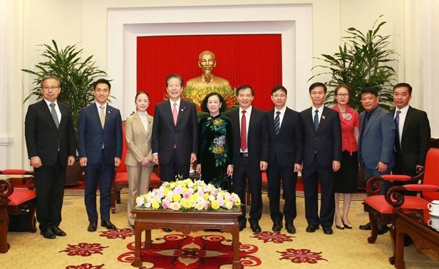 Le Japon souhaite se développer avec le Vietnam, selon le président du Parti japonais Komeito ảnh 2 Le Japon souhaite se développer avec le Vietnam, selon le président du Parti japonais Komeito ảnh 2