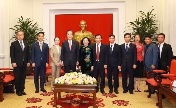 Le Japon souhaite se développer avec le Vietnam, selon le président du Parti japonais Komeito ảnh 2