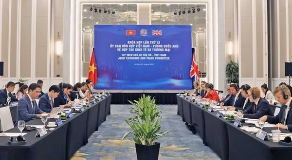 Réunion du Comité mixte Vietnam-Royaume-Uni sur la coopération économique et commerciale ảnh 1