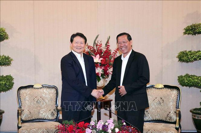 Hô Chi Minh-Ville veut coopérer avec la Chine dans l’édification du Parti et l’économie ảnh 1 Hô Chi Minh-Ville veut coopérer avec la Chine dans l’édification du Parti et l’économie ảnh 1