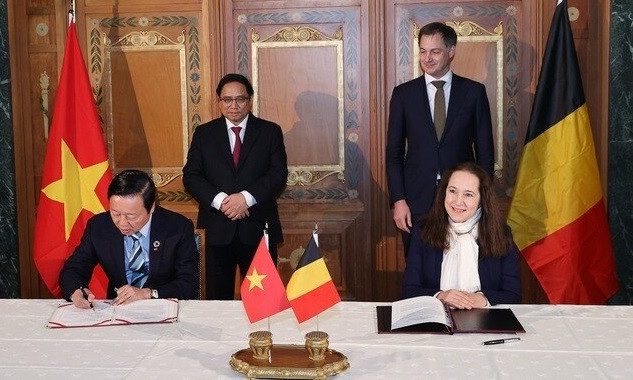 La présidente du Sénat de Belgique au Vietnam pour approfondir les liens ảnh 2 La présidente du Sénat de Belgique au Vietnam pour approfondir les liens ảnh 2