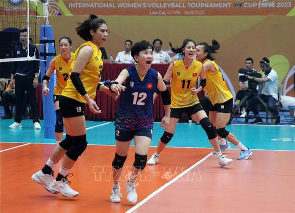 Le Vietnam rafle la mise à la Coupe internationale de volleyball féminin VTV 2023 ảnh 1 Le Vietnam rafle la mise à la Coupe internationale de volleyball féminin VTV 2023 ảnh 1