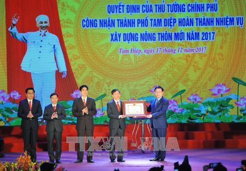 Nouvelle ruralité : la ville de Tam Diep remplit tous les critères ảnh 1 Nouvelle ruralité : la ville de Tam Diep remplit tous les critères ảnh 1