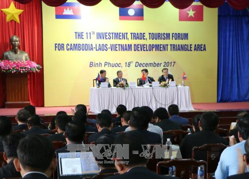 Forum économique Cambodge-Laos-Vietnam à Binh Phuoc ảnh 1 Forum économique Cambodge-Laos-Vietnam à Binh Phuoc ảnh 1