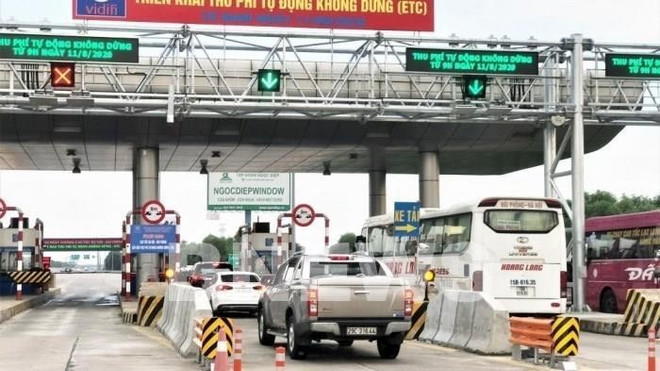 Des péages sans barrière mis en place sur l’autoroute Hanoi-Hai Phong ảnh 1 Des péages sans barrière mis en place sur l’autoroute Hanoi-Hai Phong ảnh 1