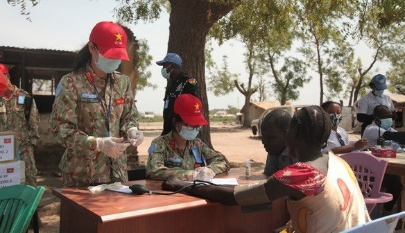 Les Casques Bleus médecins vietnamiens mènent des actions civio-militaires au Soudan du Sud ảnh 1 Les Casques Bleus médecins vietnamiens mènent des actions civio-militaires au Soudan du Sud ảnh 1