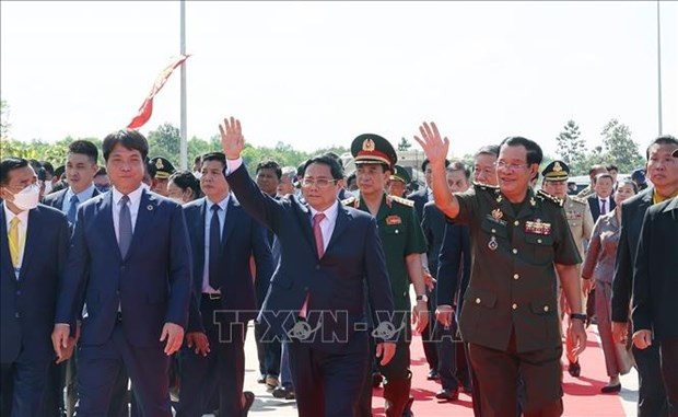 Le PM cambodgien Samdech Techo Hun Sen remercie le peuple vietnamien ảnh 1 Le PM cambodgien Samdech Techo Hun Sen remercie le peuple vietnamien ảnh 1