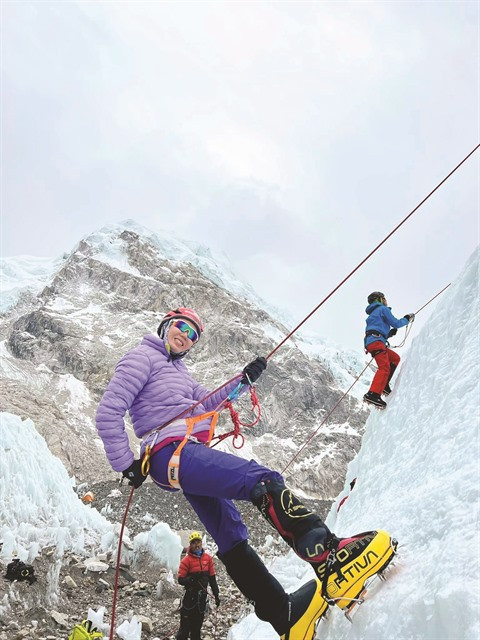Thanh Nha, la première Vietnamienne à gravir l’Everest ảnh 3 Thanh Nha, la première Vietnamienne à gravir l’Everest ảnh 3
