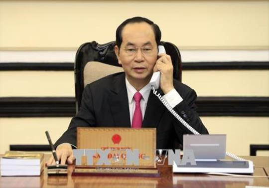 Conversation téléphonique Tran Dai Quang-Donald Trump ảnh 1 Conversation téléphonique Tran Dai Quang-Donald Trump ảnh 1
