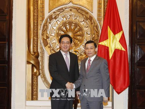 L’ambassadeur de Chine à l’honneur ảnh 1 L’ambassadeur de Chine à l’honneur ảnh 1