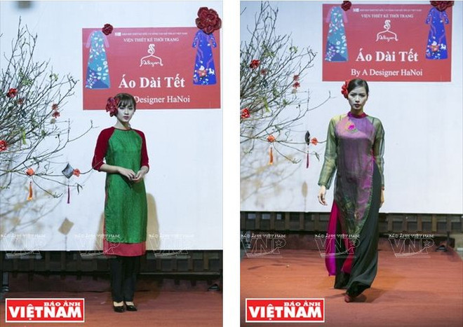 L’ao dai du Têt se décline sous toutes ses formes ảnh 2 L’ao dai du Têt se décline sous toutes ses formes ảnh 2