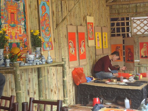 La Fête printanière de la calligraphie 2018 s’ouvre sous le signe de la vertu et du talent ảnh 3 La Fête printanière de la calligraphie 2018 s’ouvre sous le signe de la vertu et du talent ảnh 3