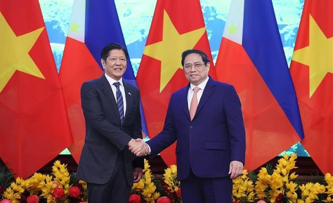 Entrevue entre le Premier ministre et le président philippin ảnh 1 Entrevue entre le Premier ministre et le président philippin ảnh 1