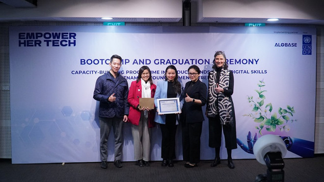 Le PNUD aide des jeunes femmes entrepreneures vietnamiennes à améliorer leurs compétences numériques ảnh 1