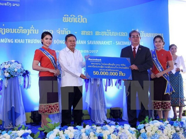 Sacombank Lao continue d’étendre sa présence au Laos ảnh 1 Sacombank Lao continue d’étendre sa présence au Laos ảnh 1