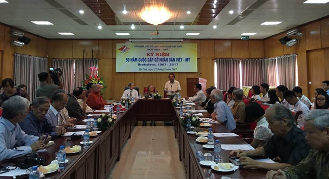 Vietnam-Etats-Unis : célébration du 50e anniversaire de la rencontre de Bratislava ảnh 1 Vietnam-Etats-Unis : célébration du 50e anniversaire de la rencontre de Bratislava ảnh 1