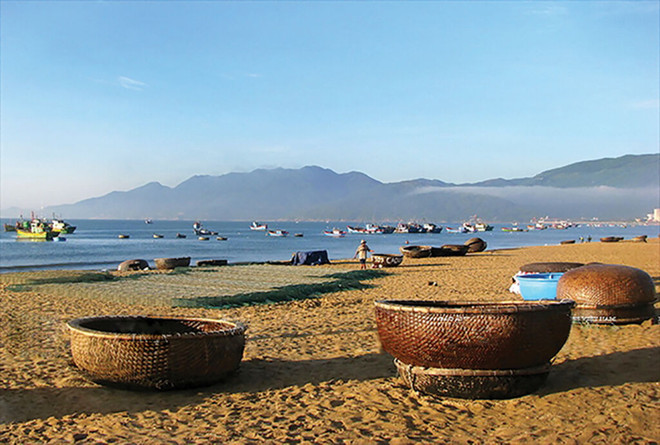 Phu My maintient à flot son artisanat de fabrication de bateaux-paniers ảnh 1 Phu My maintient à flot son artisanat de fabrication de bateaux-paniers ảnh 1