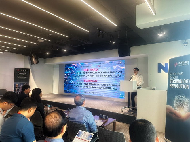 Un séminaire met en avant les technologies de mesure et de test des semi-conducteurs ảnh 1