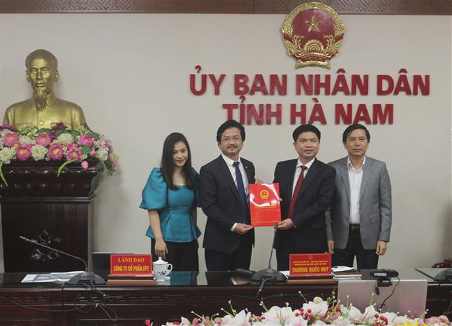 Ha Nam remet la licence d’investissement à un projet du groupe FPT ảnh 1 Ha Nam remet la licence d’investissement à un projet du groupe FPT ảnh 1