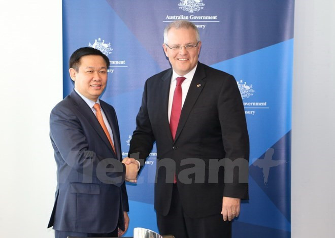 Le vice-PM Vuong Dinh Hue en visite de travail en Australie ảnh 1 Le vice-PM Vuong Dinh Hue en visite de travail en Australie ảnh 1