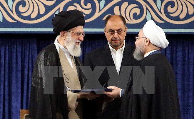 Le ministre Dao Viet Dung assiste à la cérémonie d’entrée en fonction du président iranien ảnh 1 Le ministre Dao Viet Dung assiste à la cérémonie d’entrée en fonction du président iranien ảnh 1