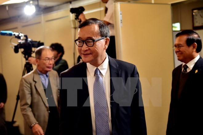 La cour cambodgienne maintient la sentence contre Sam Rainsy ảnh 1 La cour cambodgienne maintient la sentence contre Sam Rainsy ảnh 1