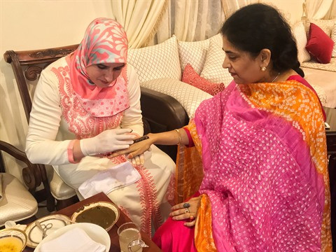 Les produits cosmétiques marocains au menu de la rencontre entre époux(ses) d’ambassadeurs ảnh 3 Les produits cosmétiques marocains au menu de la rencontre entre époux(ses) d’ambassadeurs ảnh 3