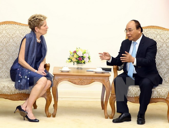 Nguyen Xuan Phuc appelle les entreprises canadiennes à venir investir au Vietnam ảnh 1 Nguyen Xuan Phuc appelle les entreprises canadiennes à venir investir au Vietnam ảnh 1