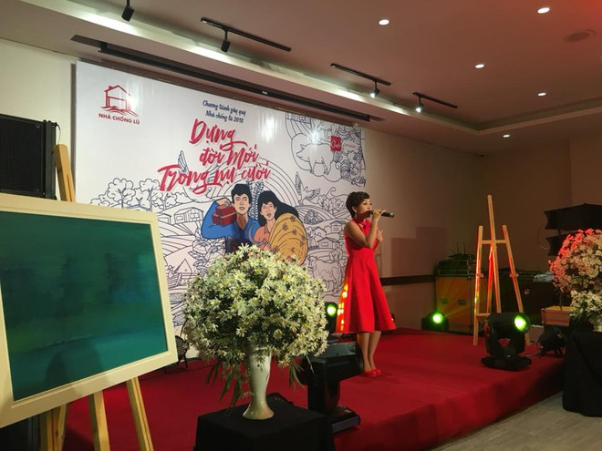 Hanoï : Soirée de collecte de fonds pour le projet « nha chong lu » ảnh 1