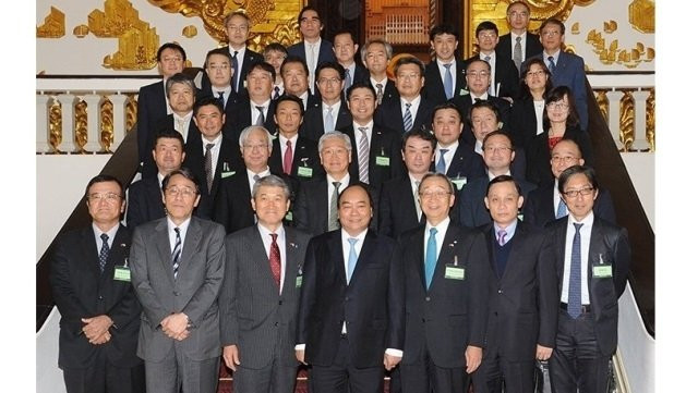 Le PM rencontre des représentants de la Fédération des organisations économiques japonaises ảnh 1 Le PM rencontre des représentants de la Fédération des organisations économiques japonaises ảnh 1