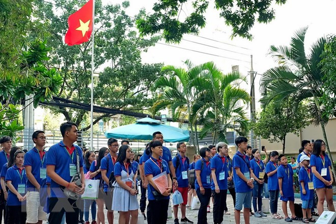 Ho Chi Minh-Ville: Ouverture de la colonie de vacances d’été des jeunes Viet Kieu 2018 ảnh 1