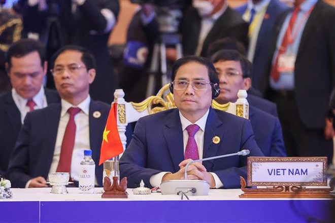 Le PM Pham Minh Chinh aux Sommets de l’ASEAN avec les partenaires ảnh 3 Le PM Pham Minh Chinh aux Sommets de l’ASEAN avec les partenaires ảnh 3
