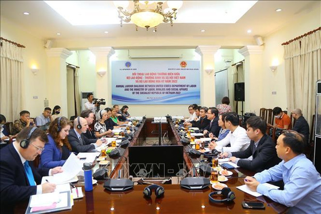 Le Vietnam et les États-Unis tiennent leur 16e dialogue social ảnh 1 Le Vietnam et les États-Unis tiennent leur 16e dialogue social ảnh 1