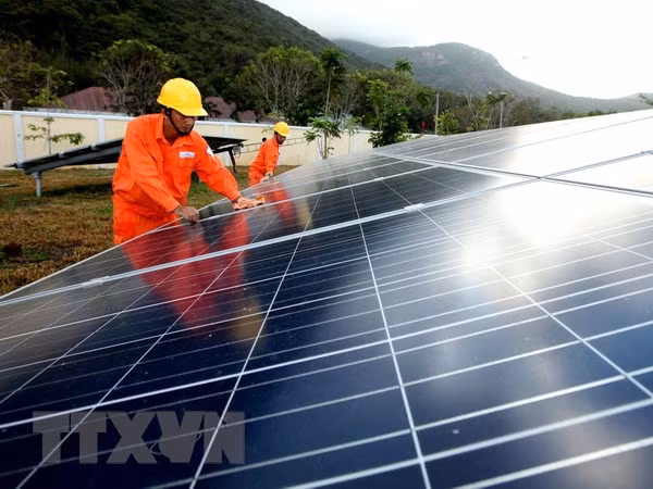 Mise en chantier de la ferme solaire Gelex à Ninh Thuan ảnh 1