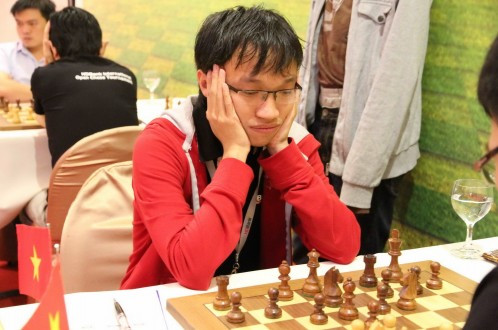 Nguyen Ngoc Truong Son, champion en blitz d'Asie 2015 ảnh 1 Nguyen Ngoc Truong Son, champion en blitz d'Asie 2015 ảnh 1