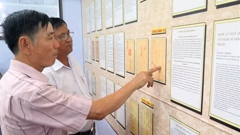 Exposition sur Hoàng Sa et Truong Sa à Quang Nam ảnh 1