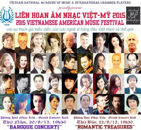 Festival de musique Vietnam-Etats-Unis 2015 ảnh 1 Festival de musique Vietnam-Etats-Unis 2015 ảnh 1