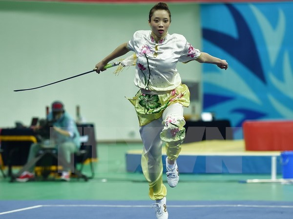 Wushu: le Vietnam se classe 3e aux Championnats d'Asie junior ảnh 1 Wushu: le Vietnam se classe 3e aux Championnats d'Asie junior ảnh 1