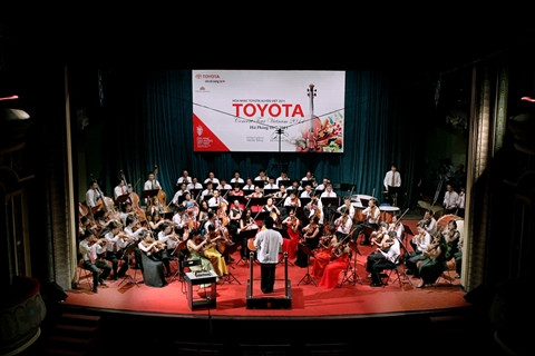 Le Concert Toyota 2015 a eu lieu à Thanh Hoa ảnh 1