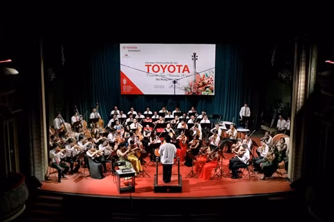 Le Concert Toyota 2015 a eu lieu à Thanh Hoa ảnh 1