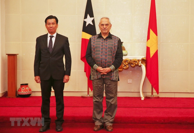 L'ambassadeur du Vietnam au Timor-Leste présente ses lettres de créance ảnh 1 L'ambassadeur du Vietnam au Timor-Leste présente ses lettres de créance ảnh 1