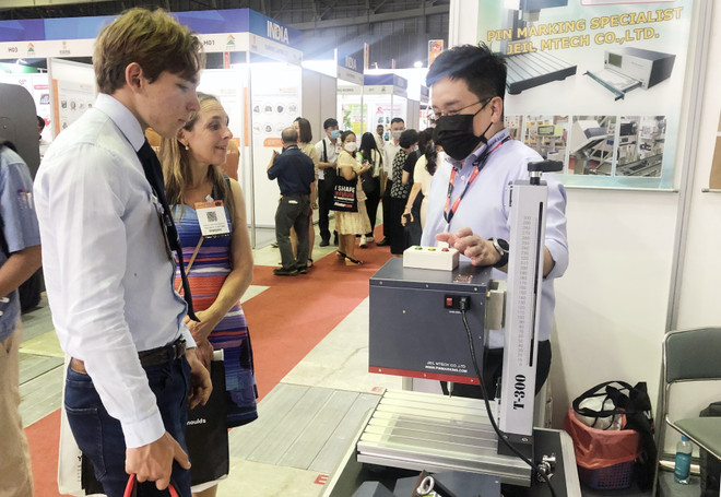 Ouverture des salons METALEX Vietnam 2022 et Supporting Industry Show 2022 à HCM-Ville ảnh 2 Ouverture des salons METALEX Vietnam 2022 et Supporting Industry Show 2022 à HCM-Ville ảnh 2