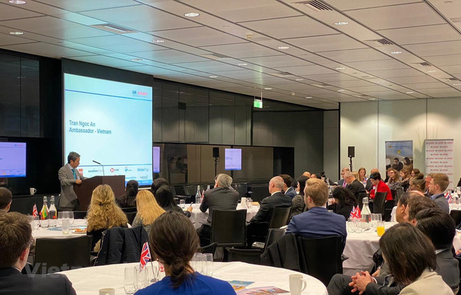 Réunion sur la présidence vietnamienne de l’ASEAN à Londres ảnh 1 Réunion sur la présidence vietnamienne de l’ASEAN à Londres ảnh 1