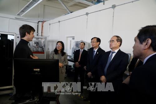 Des responsables de HCM-Ville travaillent avec des groupes américains des TI ảnh 1 Des responsables de HCM-Ville travaillent avec des groupes américains des TI ảnh 1