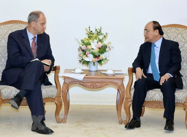 Le chef du gouvernement reçoit l’ambassadeur d’Allemagne au Vietnam ảnh 1 Le chef du gouvernement reçoit l’ambassadeur d’Allemagne au Vietnam ảnh 1